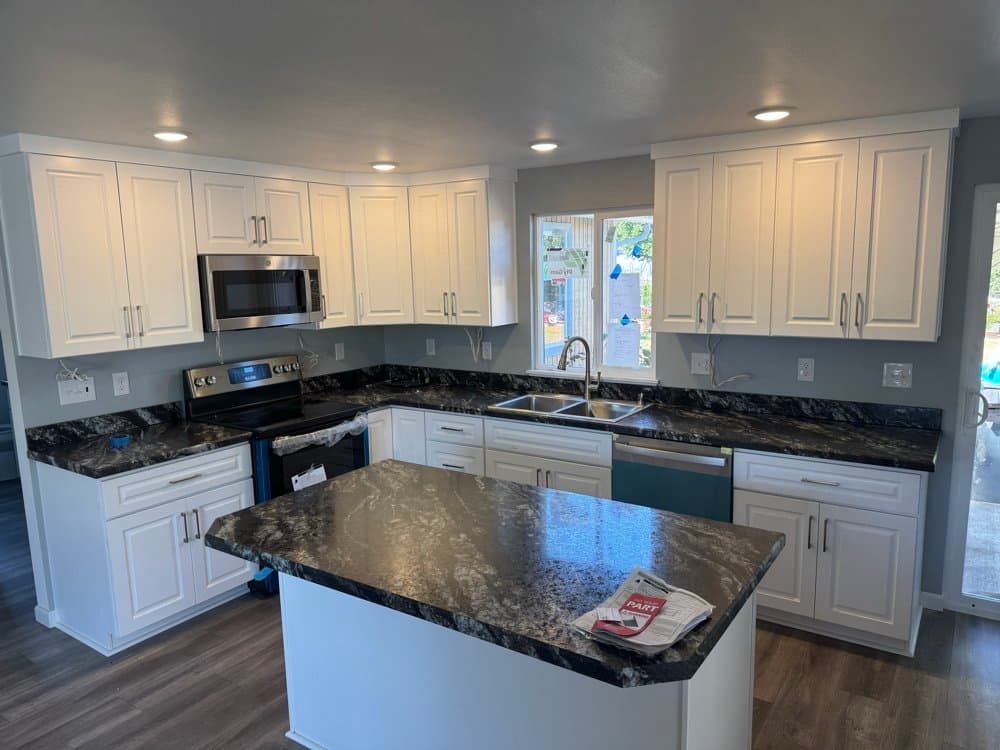 Kitchen after remodel