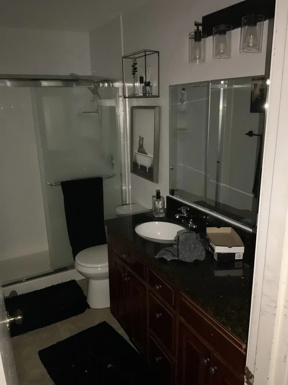 Bathroom before Fast Bath upgrade