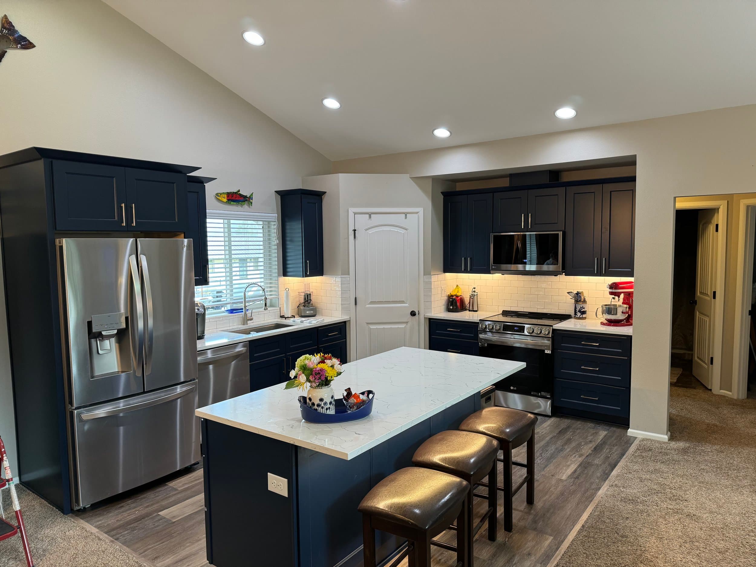 Midnight Blue Kitchen